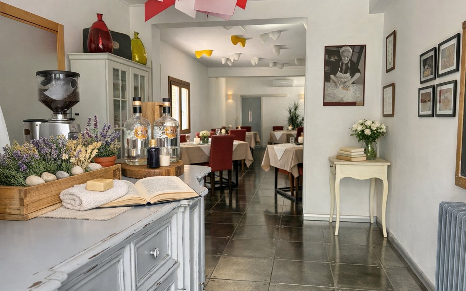 L'ingresso e la sala colazioni